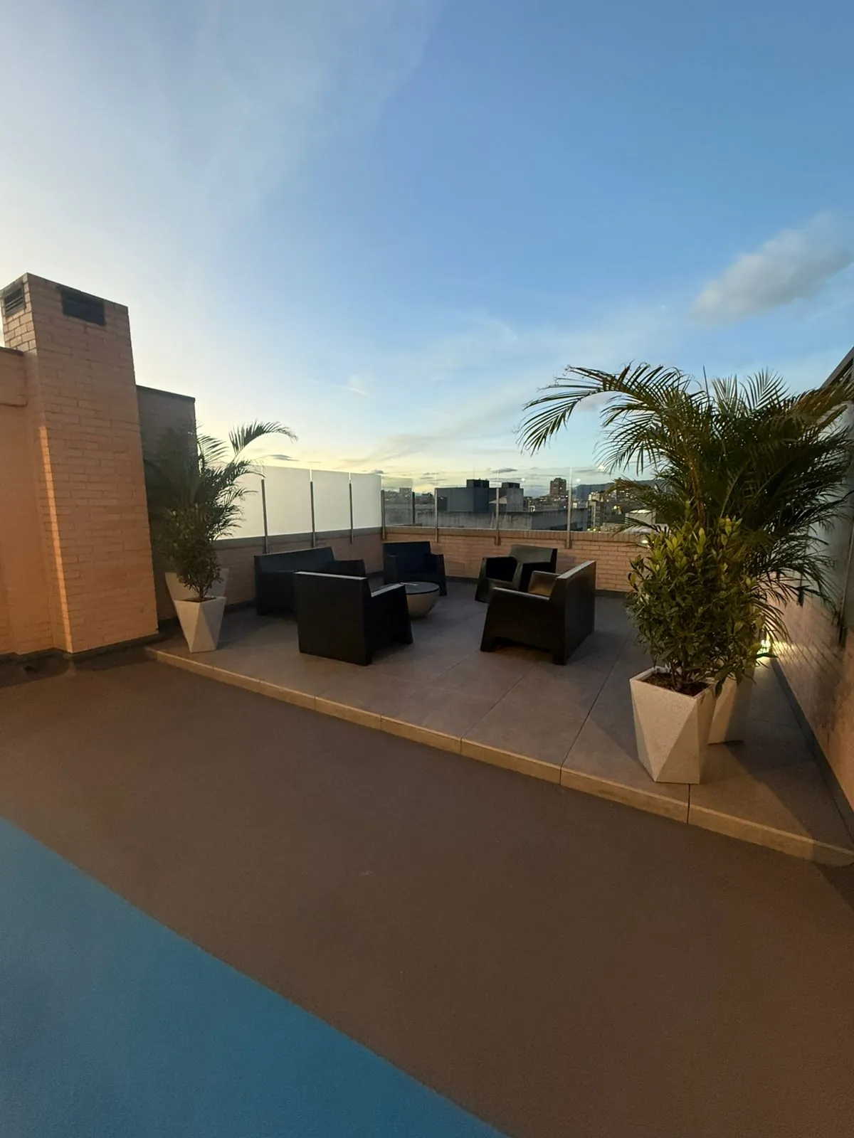 Terraza habilitada